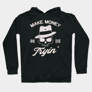 Make Money Gangster Skull Hoodie